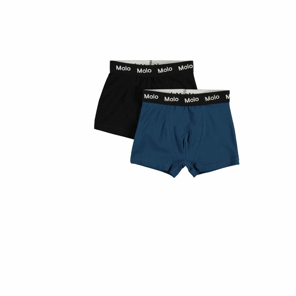 Molo - Boxershorts Justin, 2 pak, sort og blå