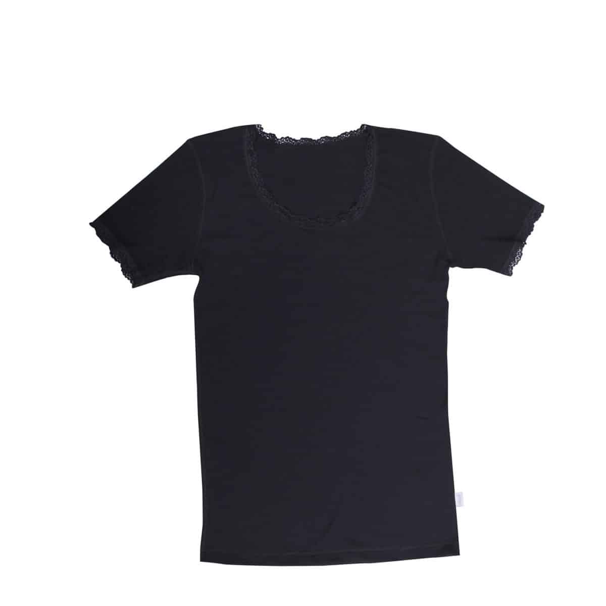Joha uld T-shirt med blonde sort